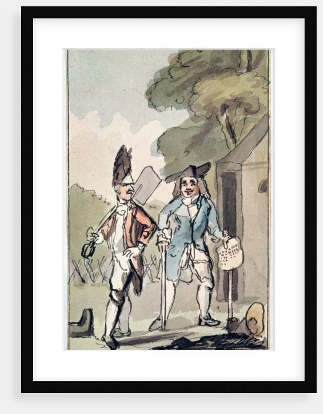 Tristram Shandy, 1786 by John Nixon