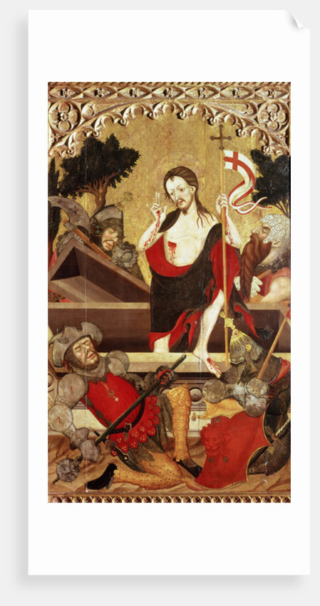 The Resurrection by Lluis Borrassa