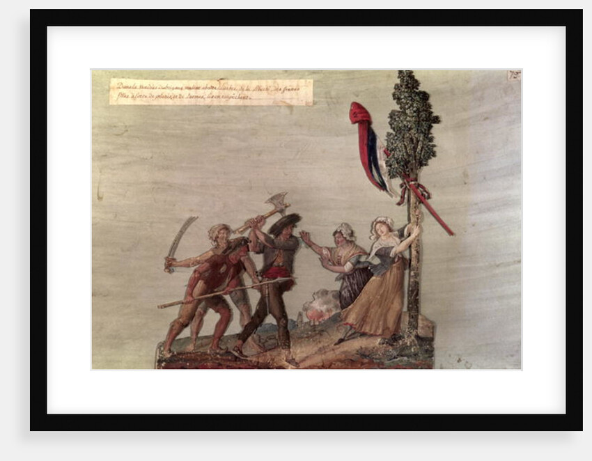 Fanatic Peasants in the Chouan War by Lesueur Brothers