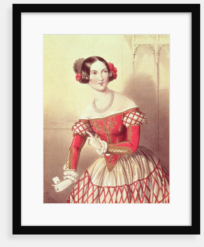 Madame Sontag as Rosina in 'The Barber of Seville' by John Brandard