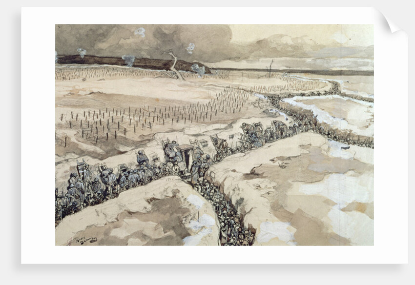 Before the Attack by Andre Devambez