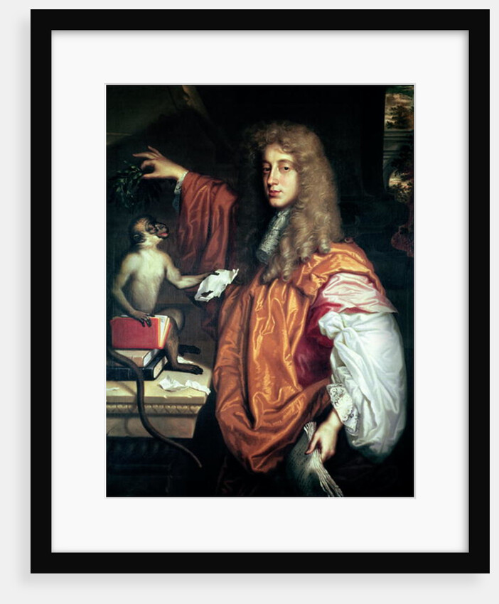 John Wilmot 2nd Earl of Rochester, c.1665-70 by Jacob Huysmans