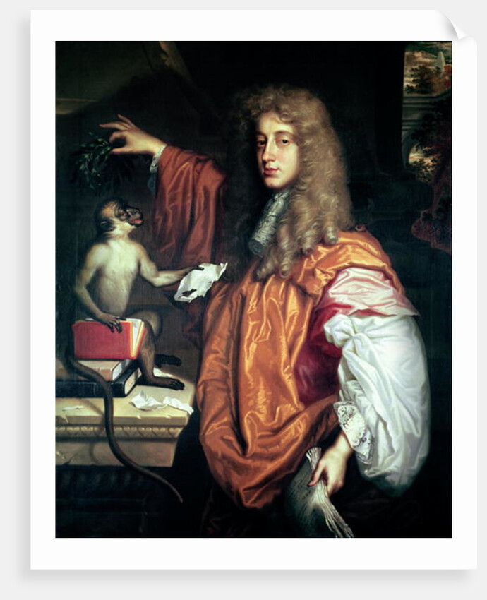 John Wilmot 2nd Earl of Rochester, c.1665-70 by Jacob Huysmans