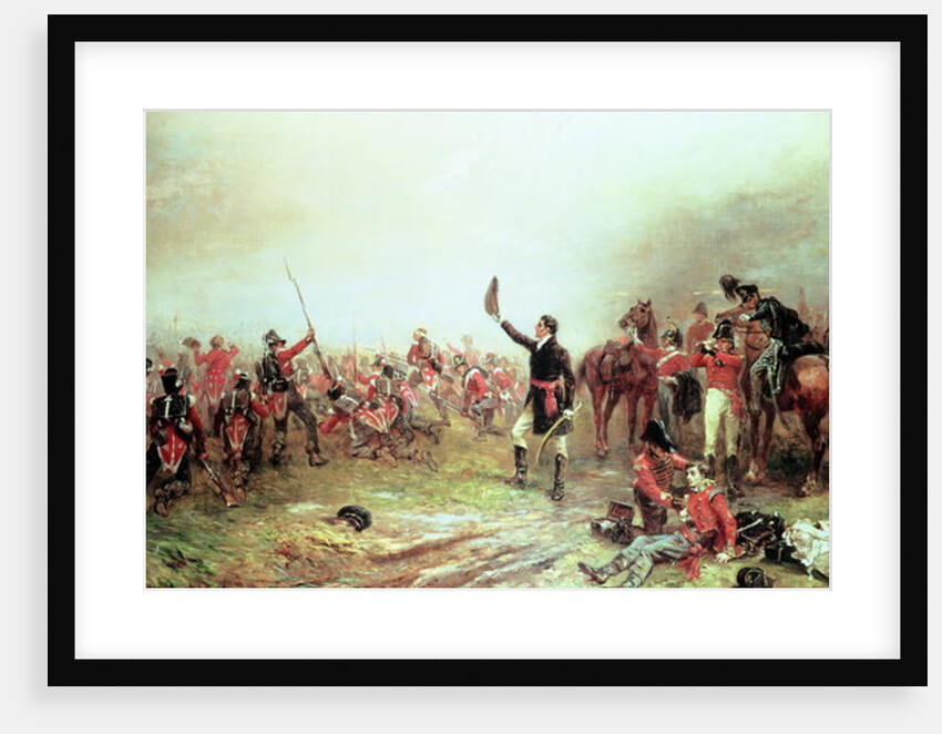 The Battle of Waterloo, 18th June 1815 by Robert Alexander Hillingford