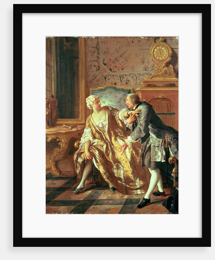 The Garter by Jean Francois de Troy