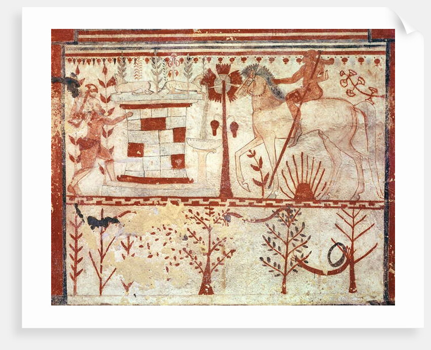 The Ambush of the Trojan Prince Troilus by Achilles by Etruscan