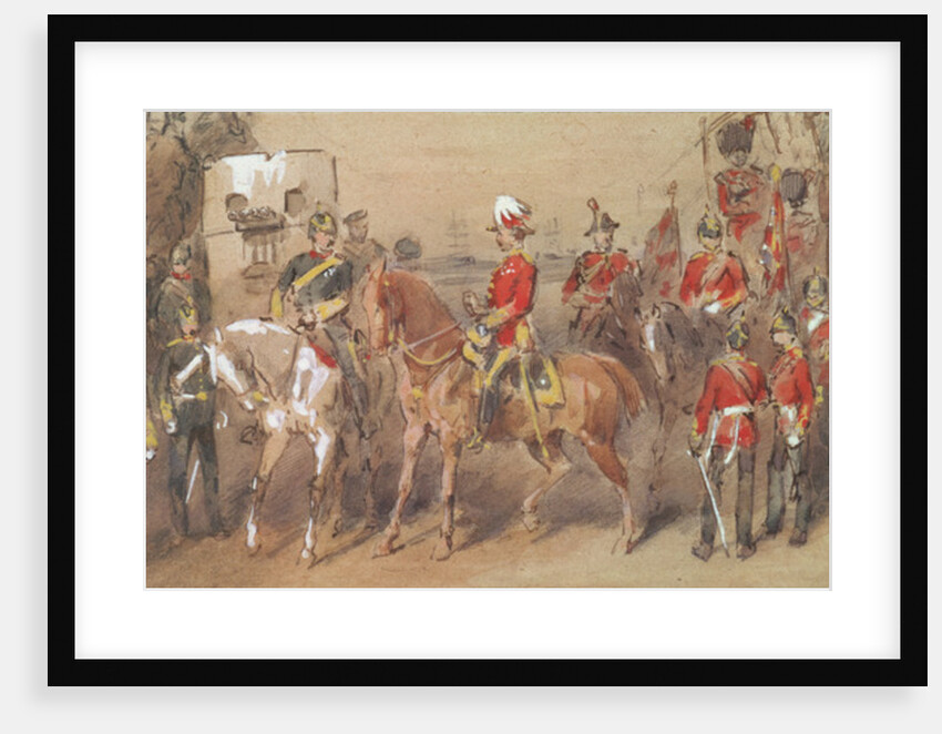 General Sir Garnet Wolseley at Alexandria, 1882 by Orlando Norie