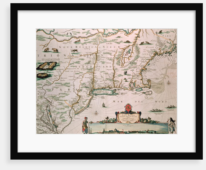 New Belgium by Nicolaes Jansz Visscher