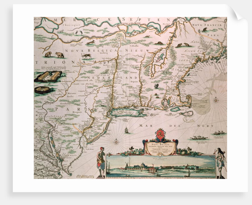 New Belgium by Nicolaes Jansz Visscher