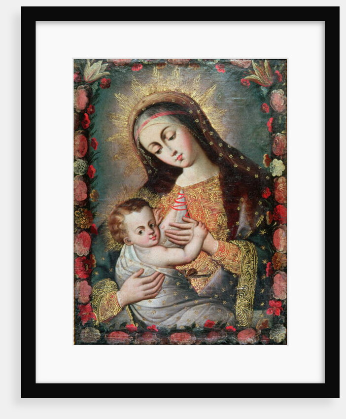Virgin and Child by Cuzco School