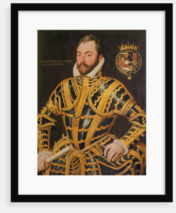 William Somerset 3rd Earl of Worcester, 1569 by English School