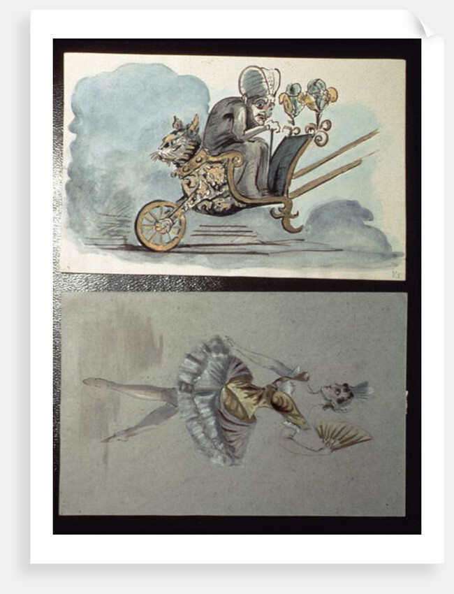 Costume designs for the ballet 'The Sleeping Beauty' by Tchaikovsky c.1890 by Ivan Vsevolozhsky