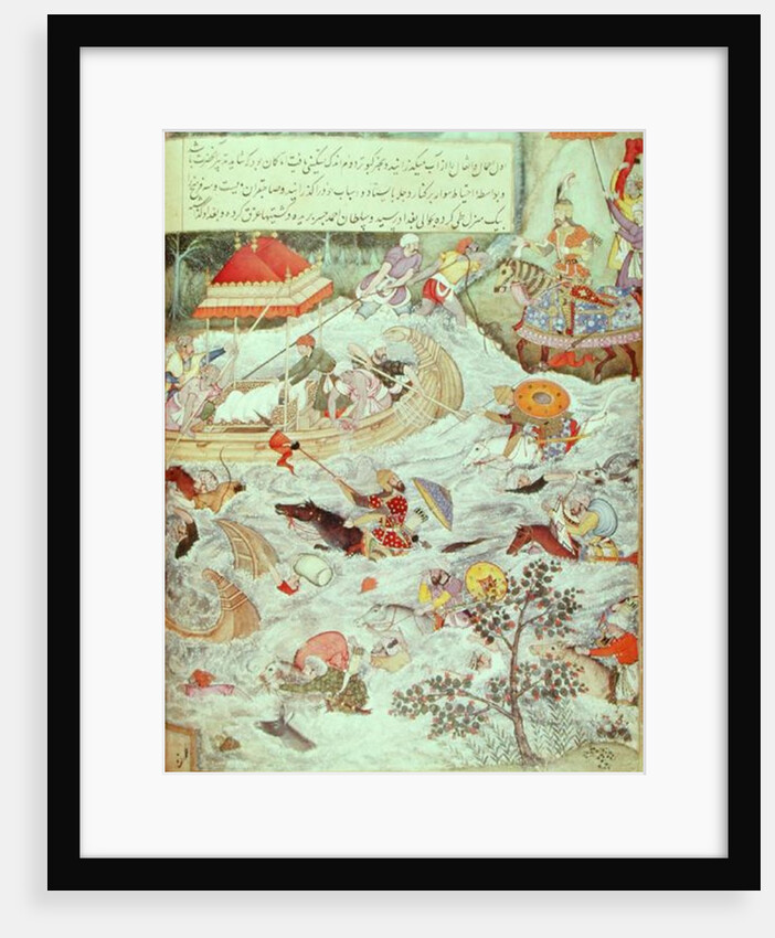 Illustration from 'The History of the Descendants of Timur' by Persian School