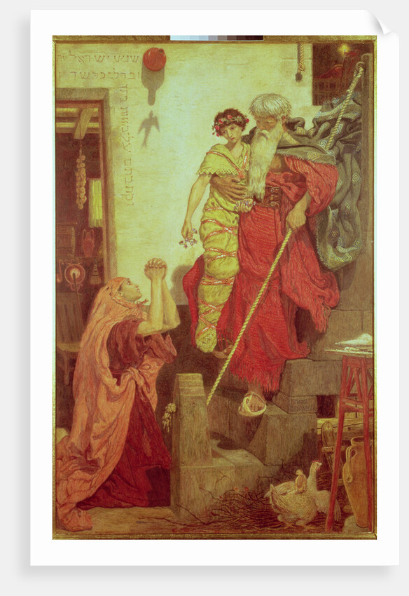 Elijah restoring the Widow's Son, 1868 by Ford Madox Brown
