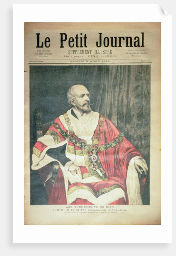 Events in Siam: Lord Dufferin, the British Ambassador by Jean Joseph Benjamin Constant