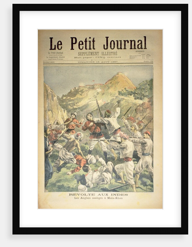 Revolt in India: the English Besieged at Mala-Khan by Oswaldo Tofani