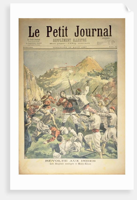 Revolt in India: the English Besieged at Mala-Khan by Oswaldo Tofani