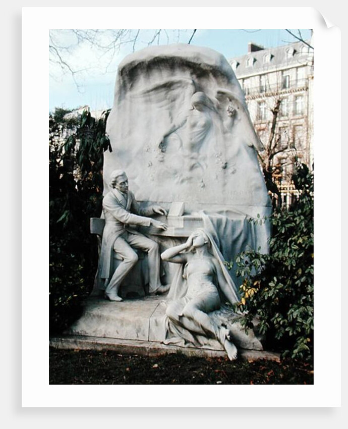 Monument to Frederic Chopin by French School