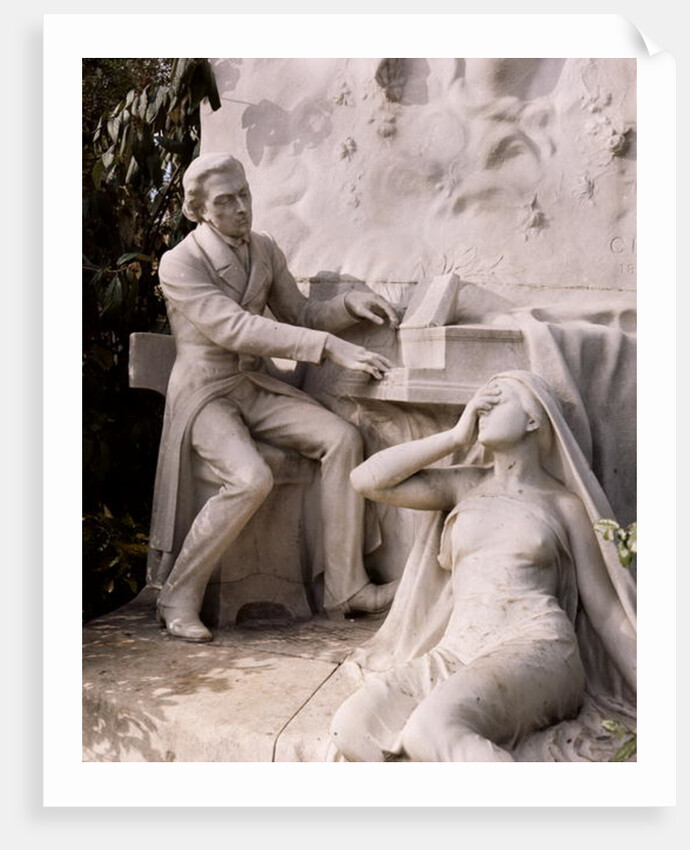 Monument to Frederic Chopin by French School