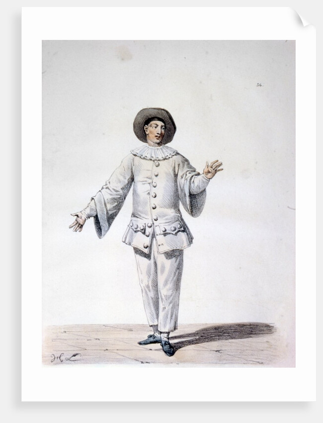 Pierrot by French School