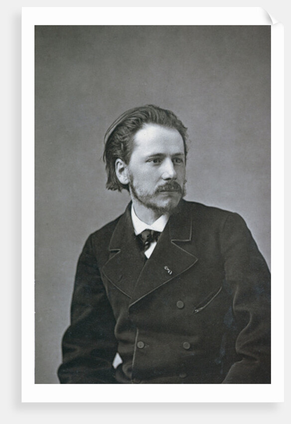 Portrait of Jules Emile Massenet by French Photographer