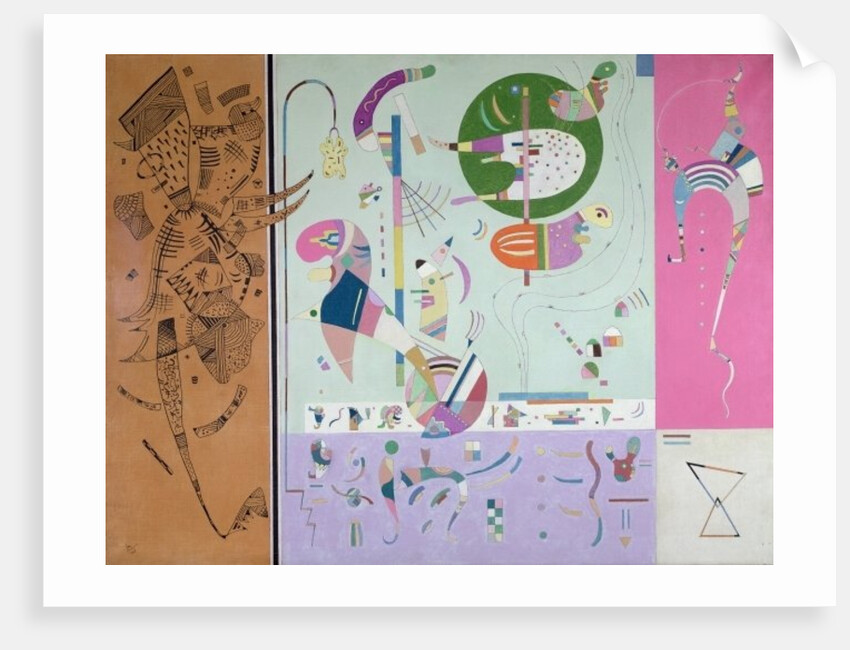 Parties diverses, 1940 by Wassily Kandinsky