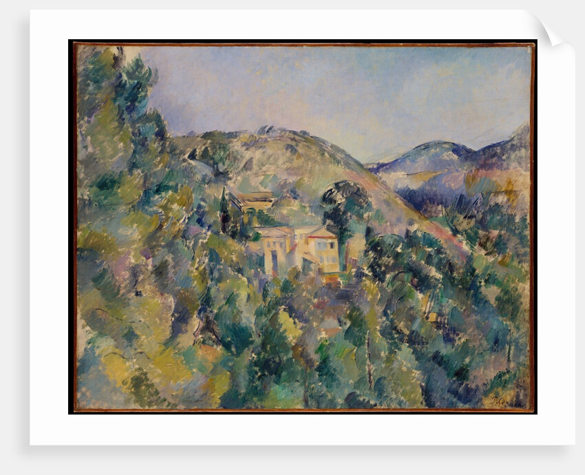 View of the Domaine Saint-Joseph, c.1886-89 by Paul Cezanne
