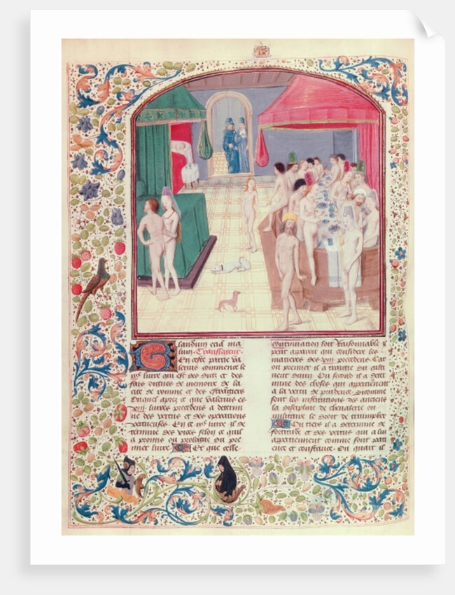 Fol.414v, Facts and memorable words by School French