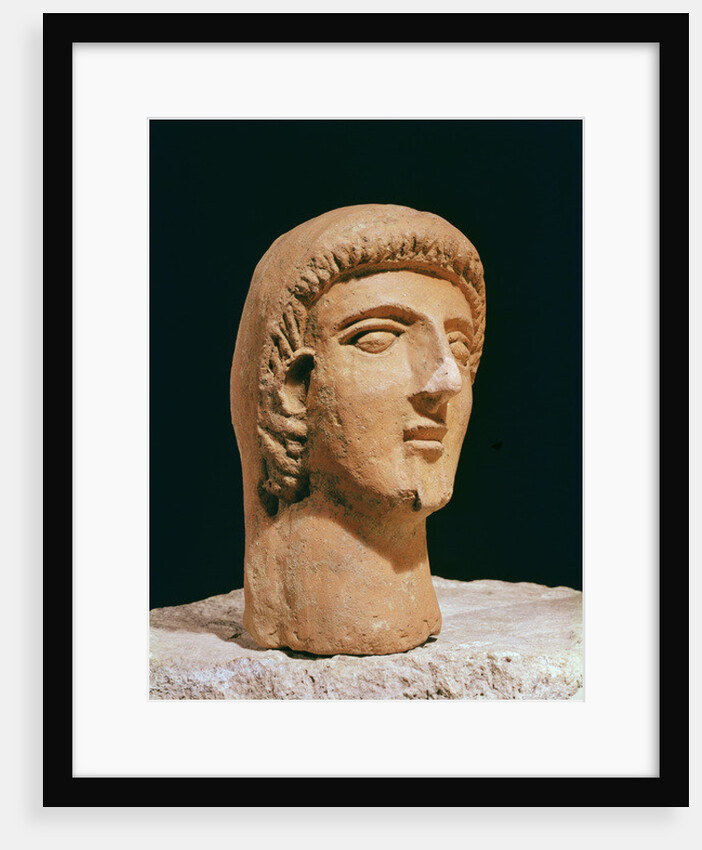 Votive head by Etruscan Etruscan