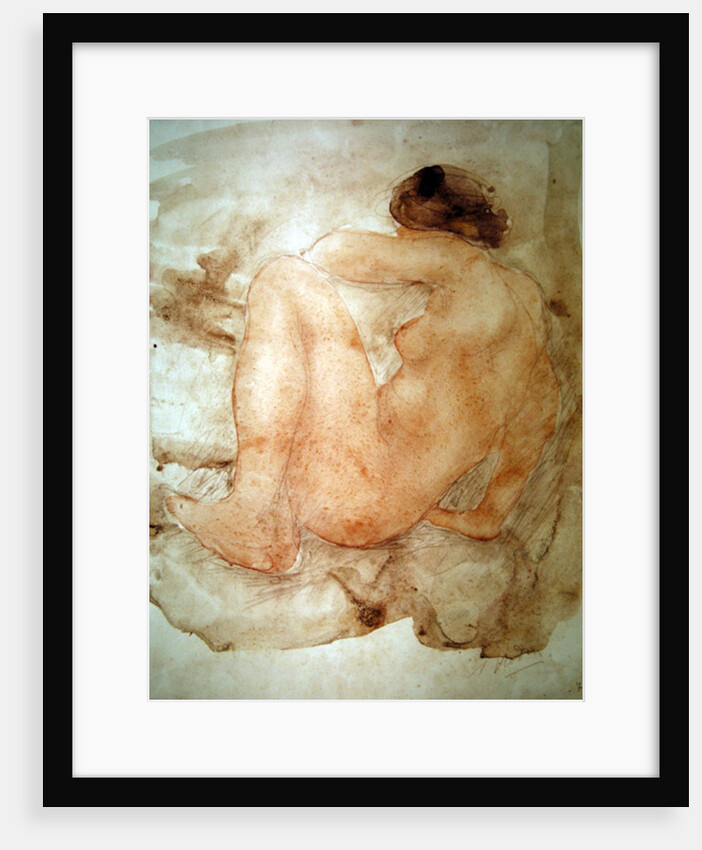 Female nude by Auguste Rodin