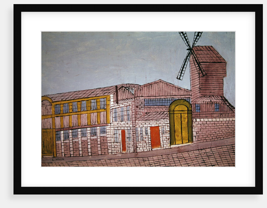 Le Moulin de la Galette, 1926 by Louis Vivin