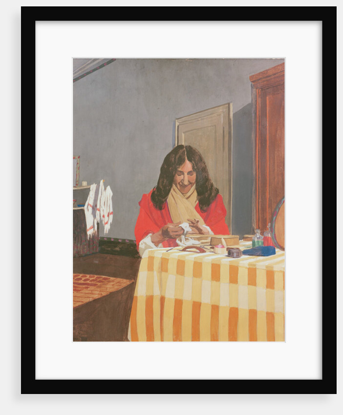 Portrait of Mrs. Vallotton by Felix Edouard Vallotton