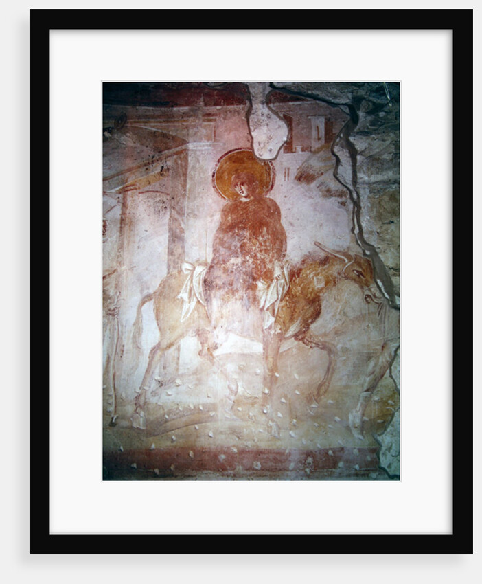 The Flight into Egypt by School Byzantine