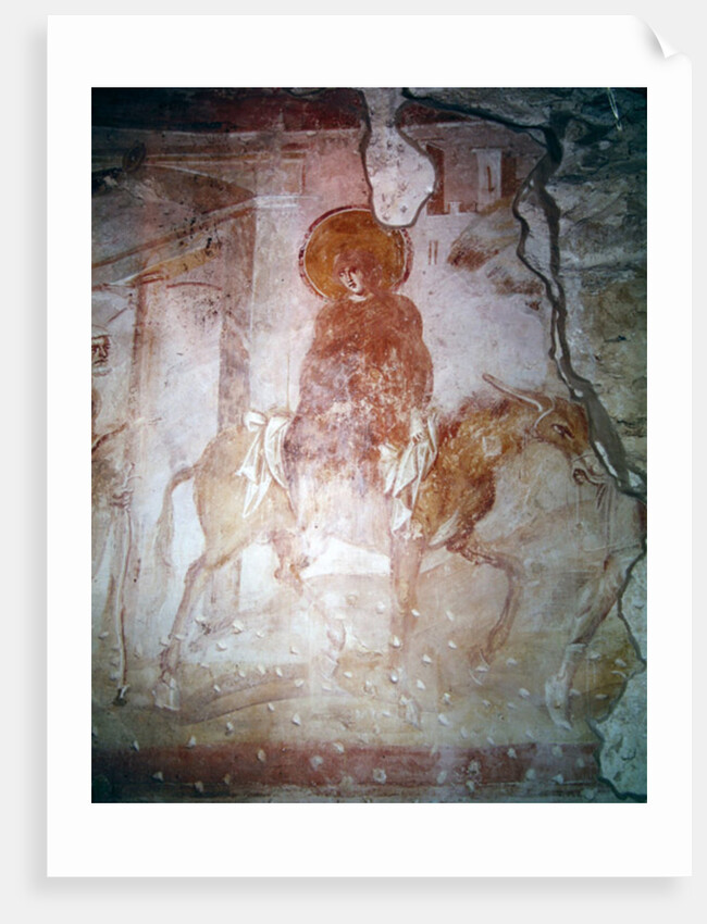 The Flight into Egypt by School Byzantine