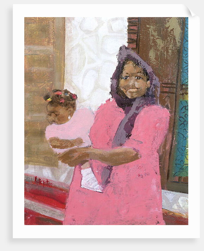 Pretty Baby, Stonetown, Zanzibar by Kate Yates