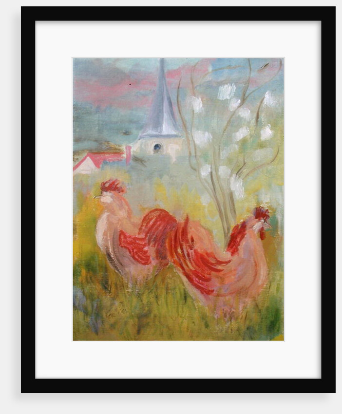 Spring Comes to Burgundy by Kate Yates