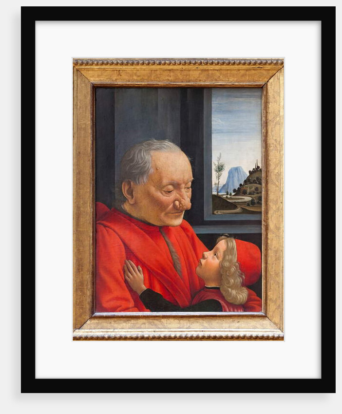 An Old Man and a Boy, c.1490 by Domenico Ghirlandaio