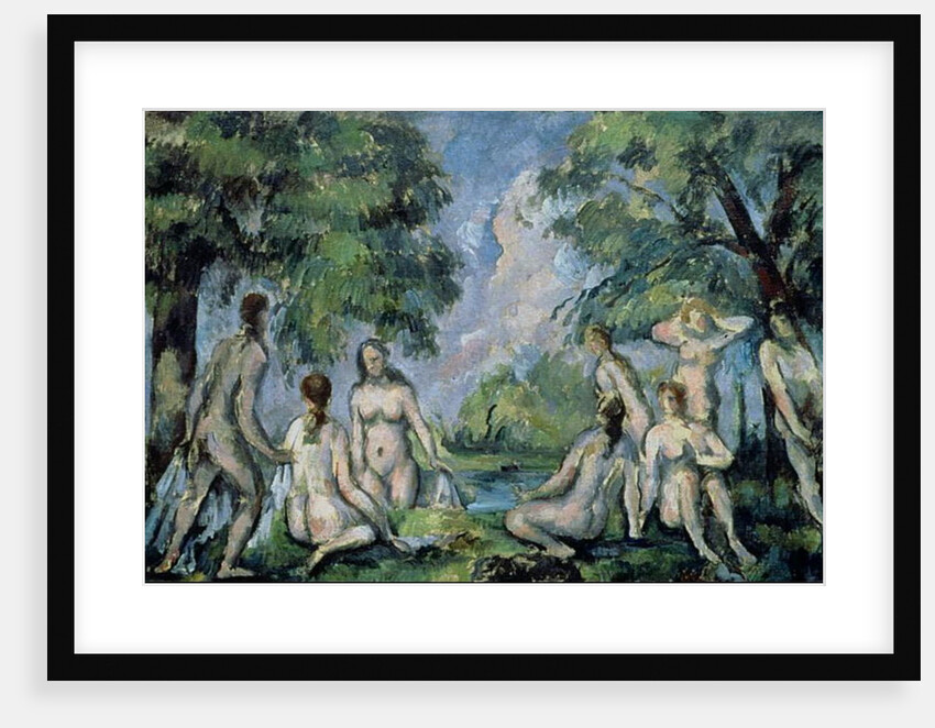 The Bathers, c.1890-1900 by Paul Cezanne