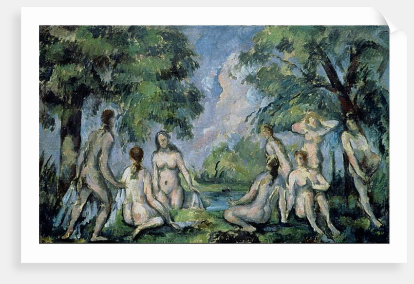 The Bathers, c.1890-1900 by Paul Cezanne