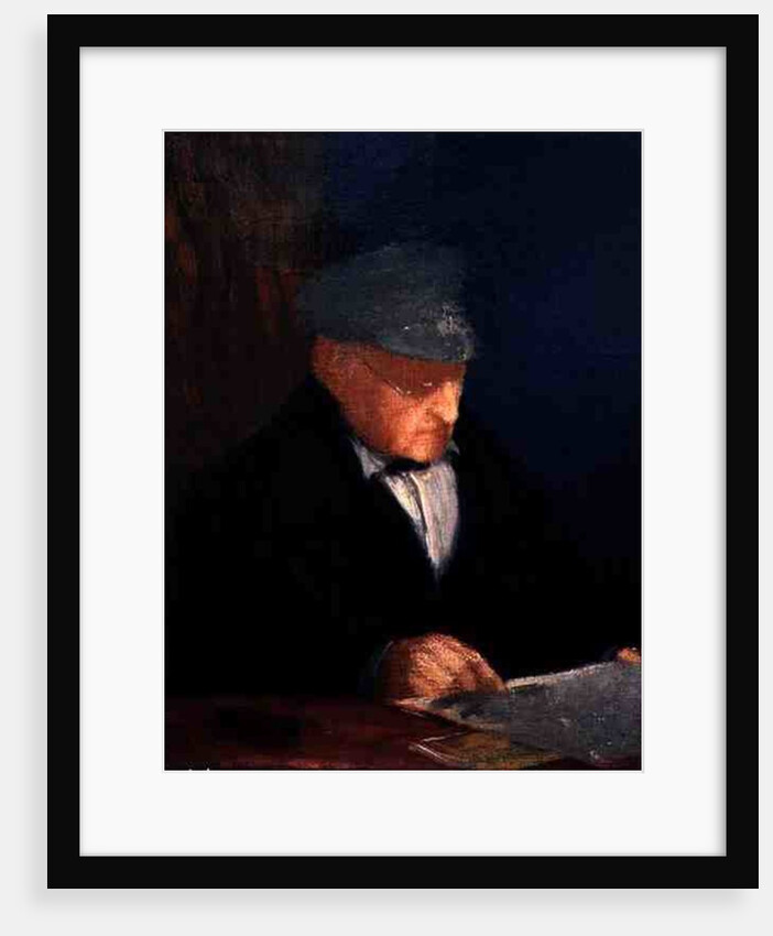 Rene-Hilaire de Gas, Grandfather of the Artist by Edgar Degas