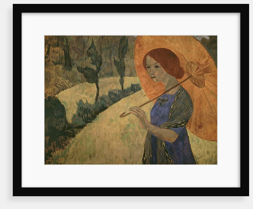 Madame Serusier with a Parasol, 1912 by Paul Serusier