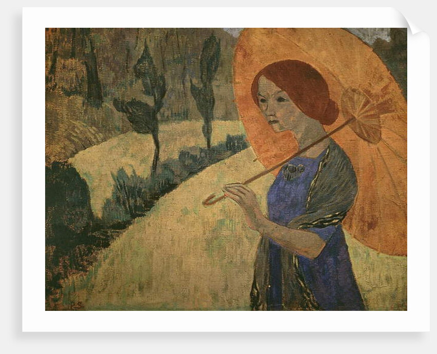 Madame Serusier with a Parasol, 1912 by Paul Serusier