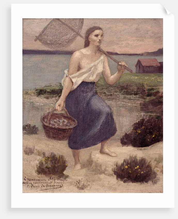 The Fisherwoman by Pierre Puvis de Chavannes