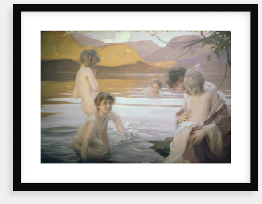 The First Bath by Paul Chabas