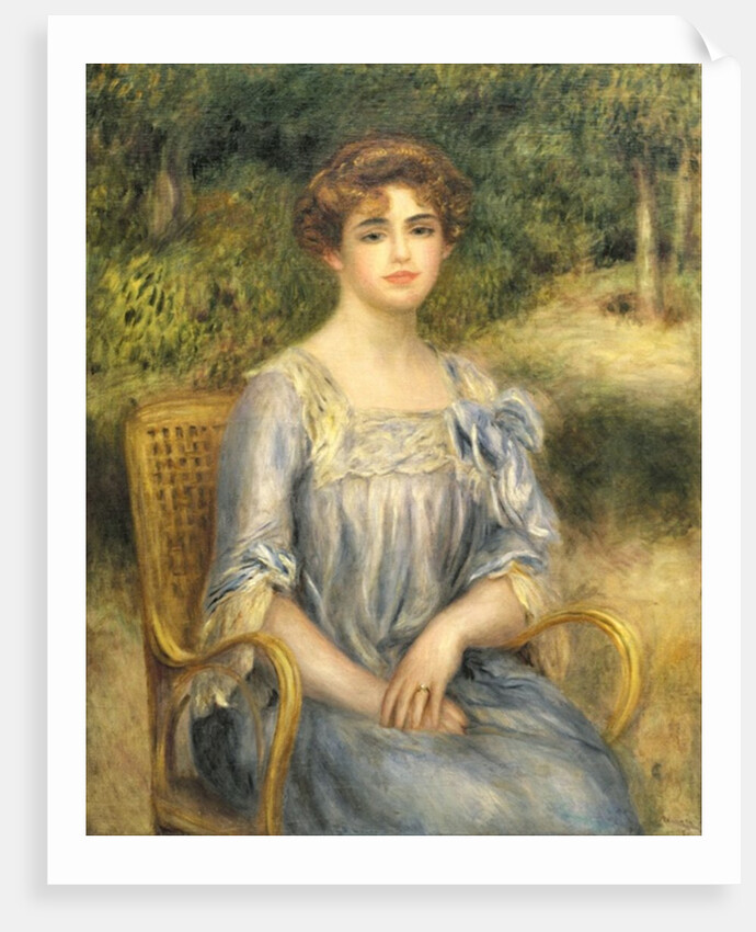 Madame Gaston Bernheim de Villers, 1901 by Pierre Auguste Renoir