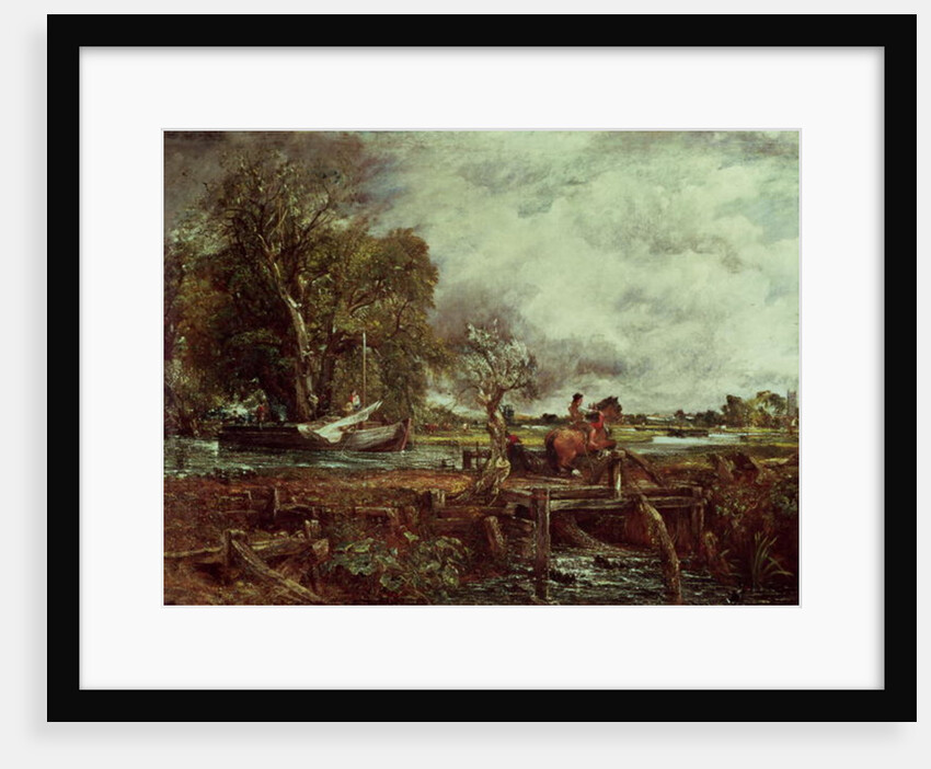 The Leaping Horse, 1825 by John Constable