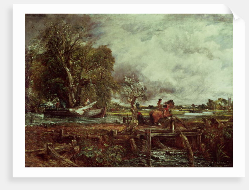 The Leaping Horse, 1825 by John Constable