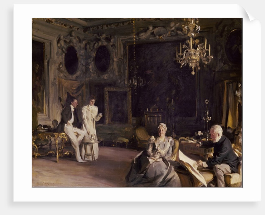 An Interior in Venice, 1899 by John Singer Sargent