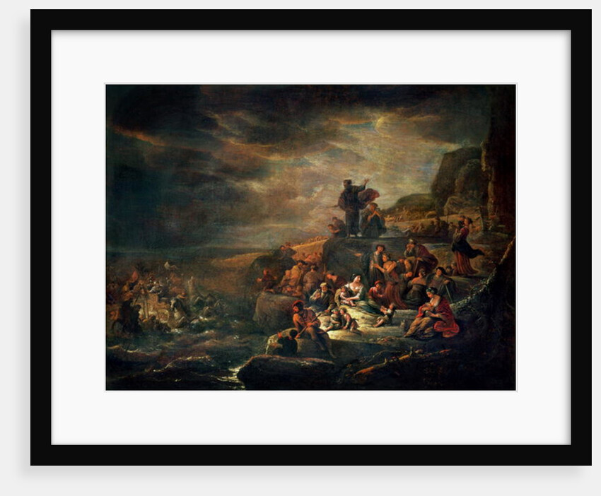 The Passage of the Red Sea by Jacob Willemsz de Wet or Wett