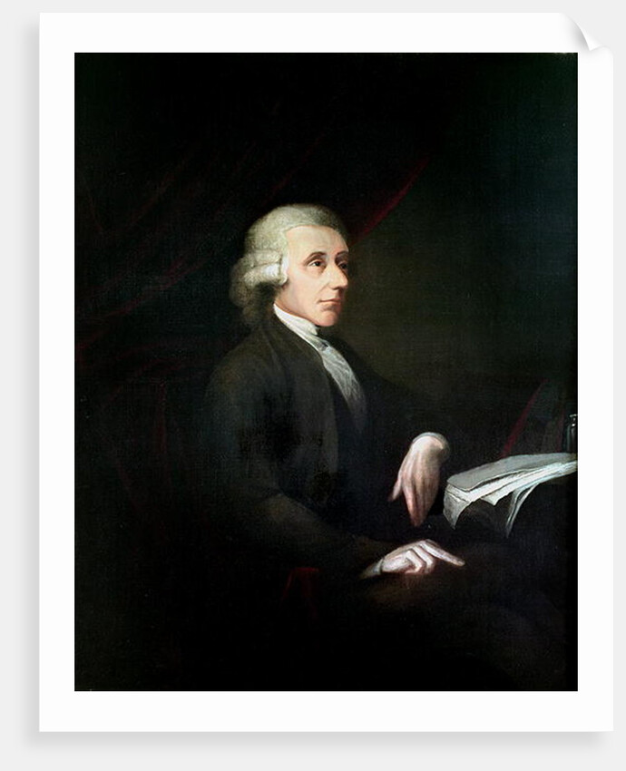 Portrait of Joseph Priestley by English School